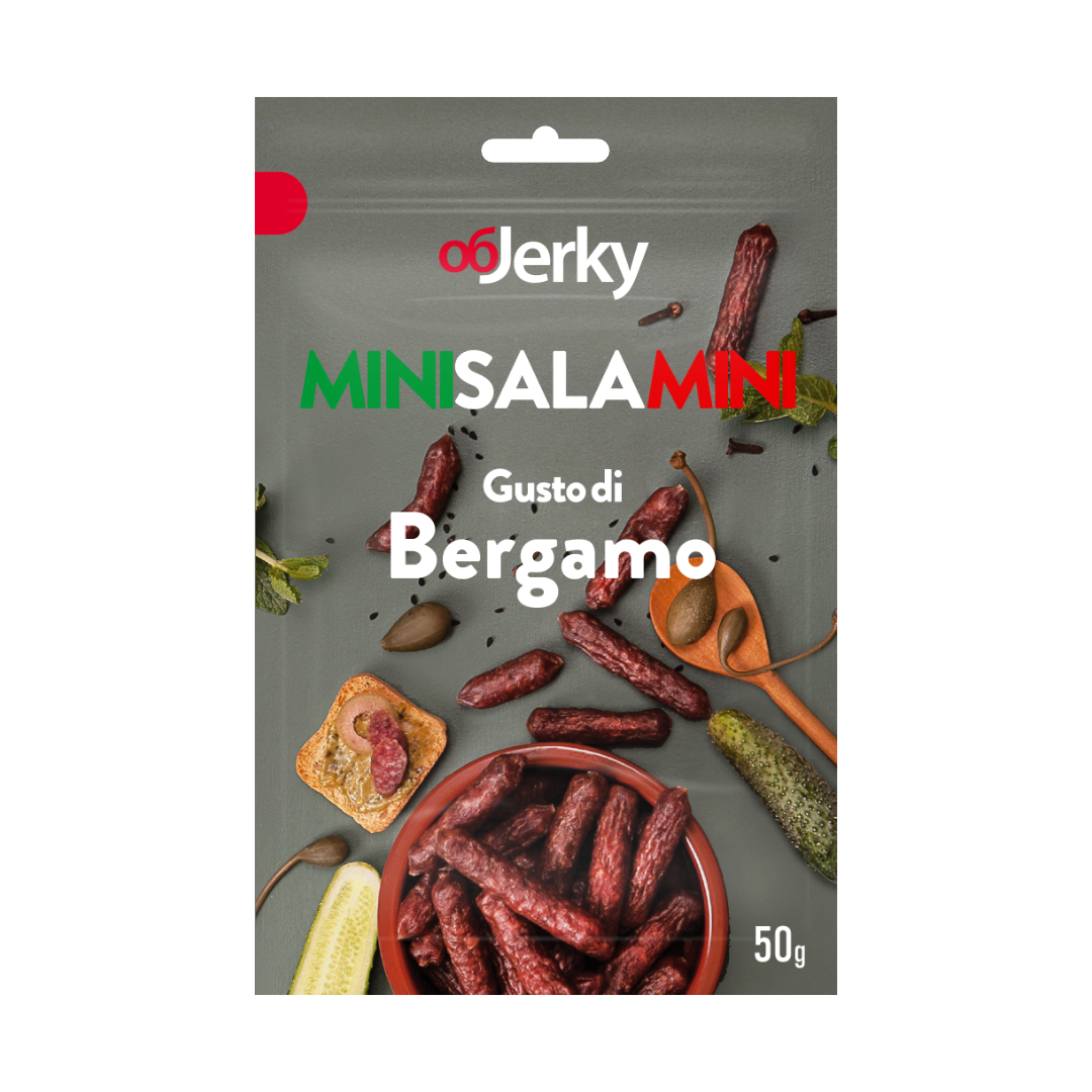 MINISALAMINI Bergamo (wieprzowina/wołowina), 50 gr.