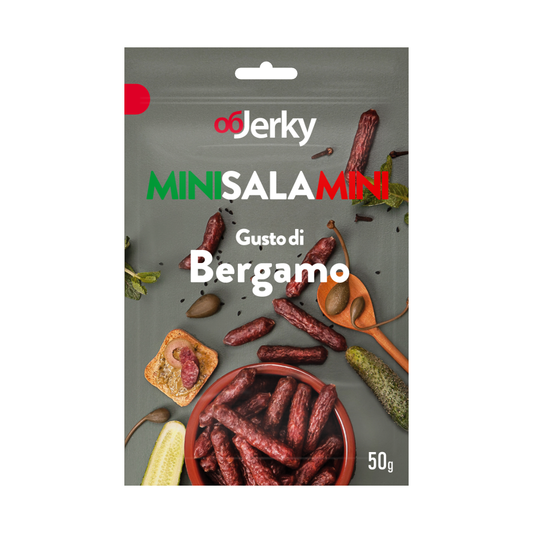 MINISALAMINI Bergamo (wieprzowina/wołowina), 50 gr.